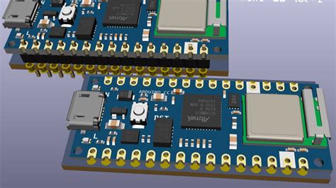 Microchip Makes On Twitter Creating A KiCad Footprint For The New