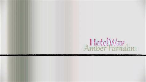 Amber Farndon Hotelwav Slowed And Reverb Youtube