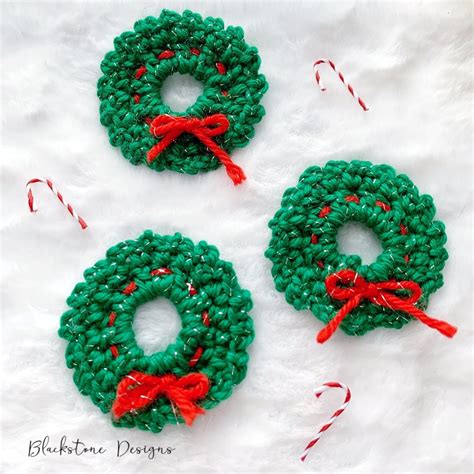 16 cute and free crochet christmas ornament patterns crochetismylife
