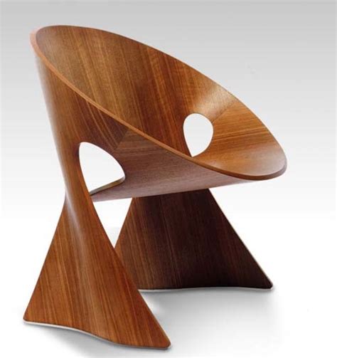 Mobius Wood Chair Design Unique And Contemporary Best Furniture Gallery