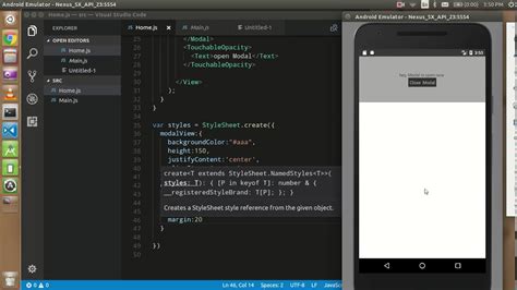 React Native Tutorial 15 How To Use Modal In React Native Pop Up