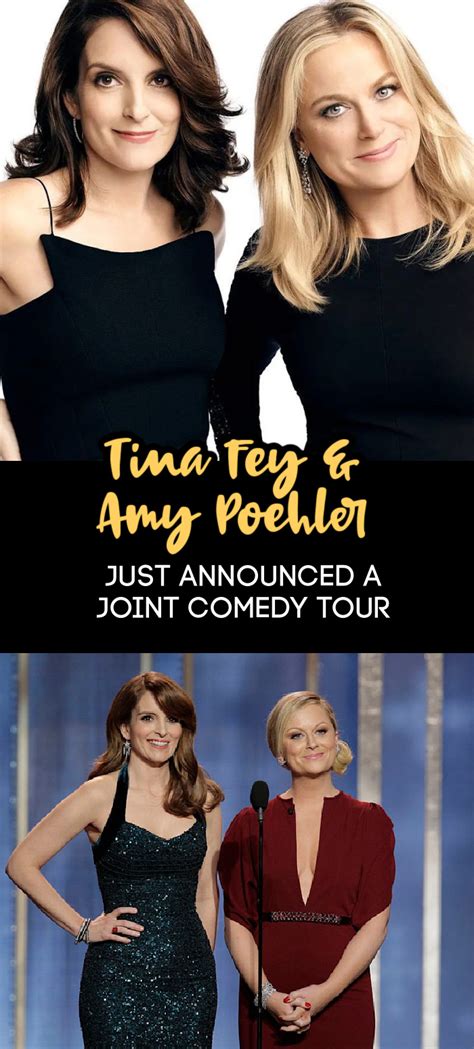 tina fey and amy poehler just announced a live comedy tour and i m getting my tickets now