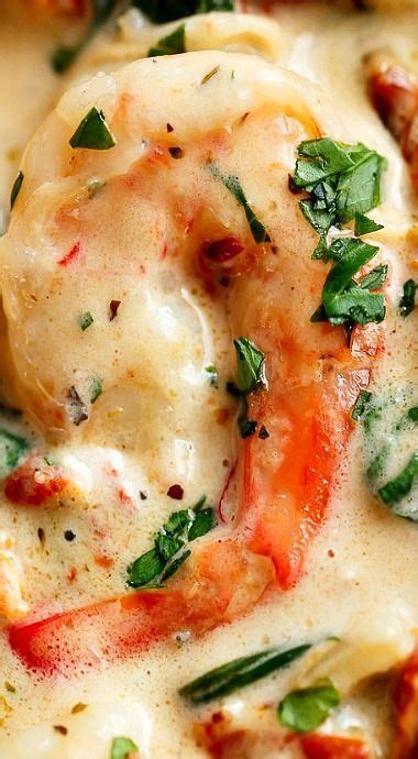 Creamy Garlic Butter Tuscan Shrimp Video Cafe Delites