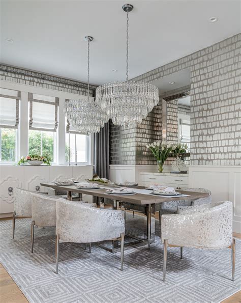 Farmhouse Glam Contemporary Dining Room Los Angeles By