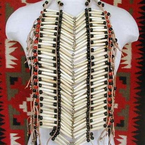 Indian Apache Powwow Native American Full Tribal Breastplate Chest
