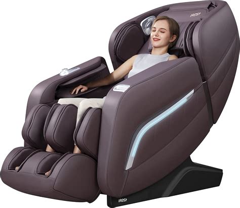buy irest 2022 massage chair full body zero gravity recliner with ai voice control handrail