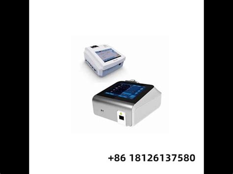 Wondfo Veterinary Fluorescence Immunoassay Analyzer YG101 YG102 YouTube