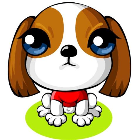 Scottish Terrier Puppy Cartoon Dog Vector
