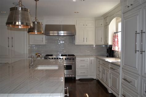 Grey and white kitchen photos. Grey and White Kitchen - Traditional - Kitchen - Dallas ...
