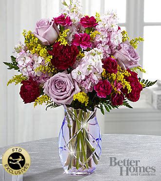 Fall vased bouquet in mascoutah il. The FTD Gratitude Glimmers Bouquet by Better Homes and ...