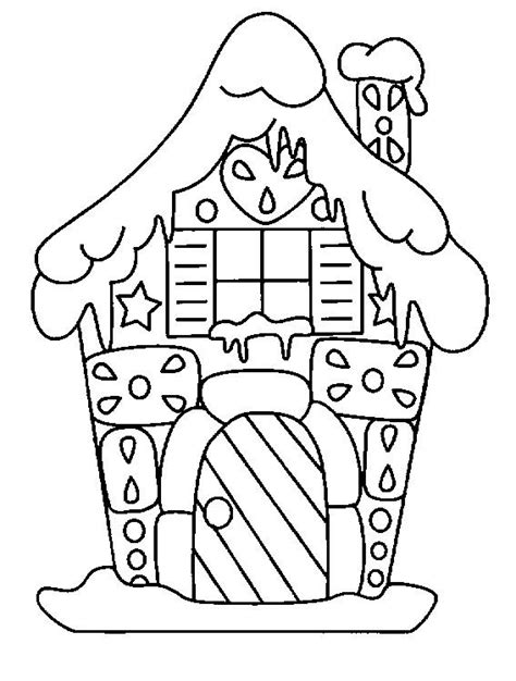 Der vater will holz schlagen. Gingerbread House Stencil or coloring page | DIY - Das kannst du auch | Ausmalbilder weihnachten ...