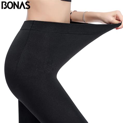 Bonas Women Plus Size Winter Tights High Elastic Velvet Warm Pantyhose Sexy Keep Warm Legins