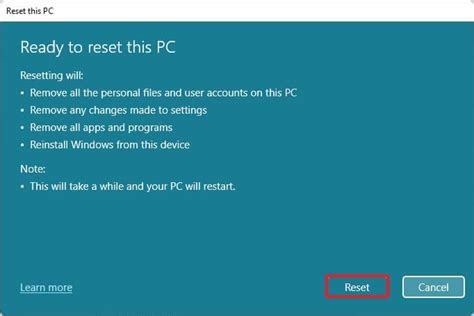 How To Clean Install Windows 11 Using Reset This Pc Local Image