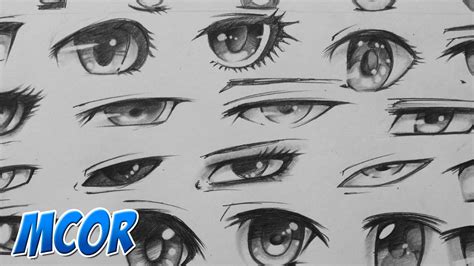 Aprende Como Dibujar Ojos Anime Paso A Paso Dibujos De Ojos Como