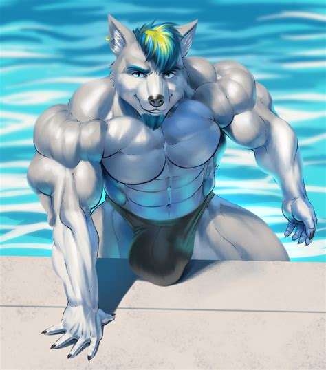 Rule 34 Abs Biceps Bulge Furry Gay Guzreuef Male Male Focus Male Only