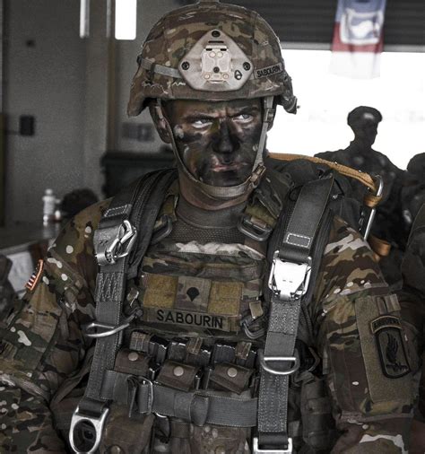 A First Rock Paratrooper Of The 173rd Airborne Brigade United States
