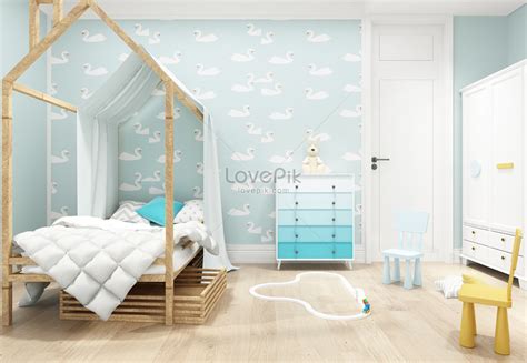 รูปการออกแบบตกแต่งภายในห้องนอนสไตล์นอร์ดิกห้องนอนสำหรับเด็ก Hd รูปภาพ