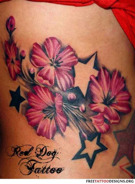Love Star Tattoo Designs Tattoo Designs For Girls Flower Tattoo