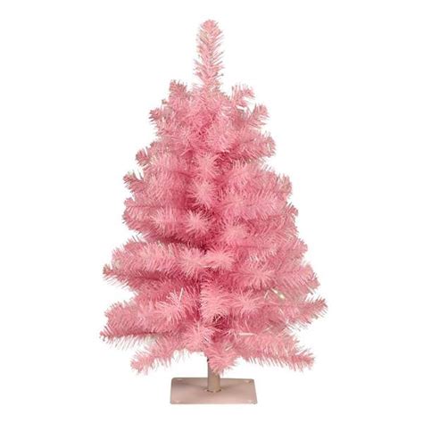 vickerman 630792 pink colored christmas tree