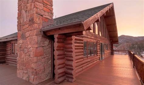 Modern Log Home Log Homes Lifestyle