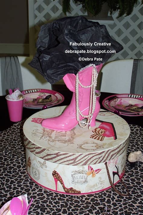 Fabulously Creative Shoe Themed Party Table 6