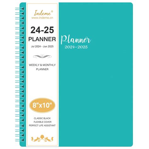 Buy 2024-2025 Planner - Planner 2024-2025, July 2024 - June 2025, 8" x