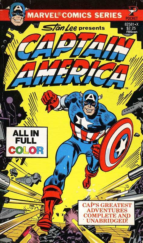 Marvel Comics Pocket Series 1 Captain America Issue