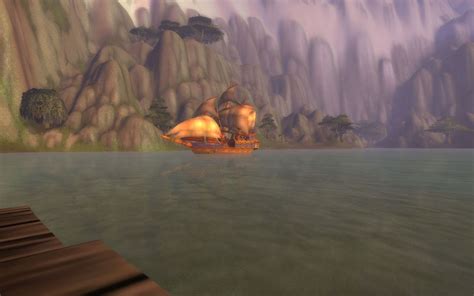 Boat Coming In To Dock At Menethil Harbor World Of Warcraft Fantasy