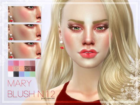 Sims 4 Ccs The Best Blush By Pralinesims