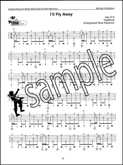 Gospel Songs For Banjo Made Easy Tab Book With Audio Learn To Play