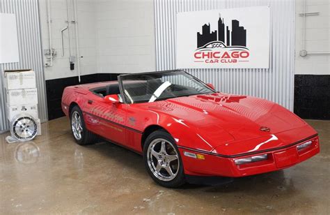 1986 Chevrolet Corvette Convertible Pace Car Chicago Car Club