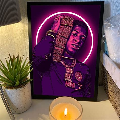 YoungBoy Never Broke Again Poster, NBA Youngboy Wall Art