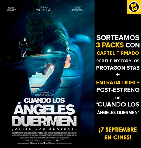 Concurso De Cine ¡sorteamos 3 Packs Con Un Cartel Firmado Por El