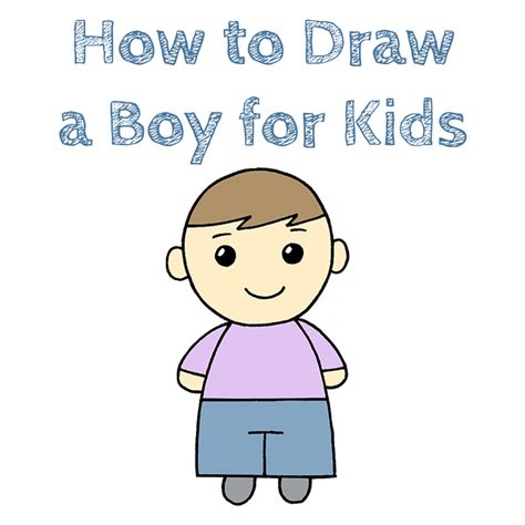 How To Draw Boy Stuff The Easy Step By Step Drawing Guidebook To Learn