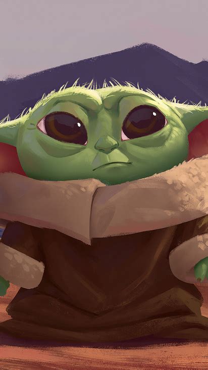 412x732 Baby Yoda4k Art 412x732 Resolution Hd 4k Wallpapers Images