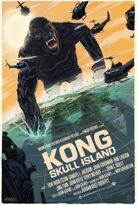 Kong Skull Island By Francesco Francavilla Mondo Kong Skull Island Poster Kong Skull Island