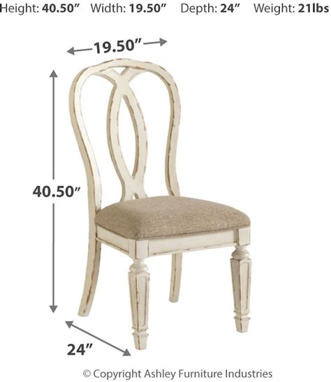 Signature Design By Ashley Dining Room Realyn Dining Chair D743 02