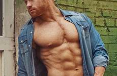 hairy muscular redhead bearded gingers gorgeous caylan hughes hombres