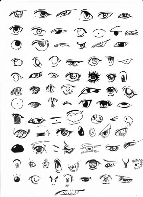85 Eyes References On Deviantart Easy Eye
