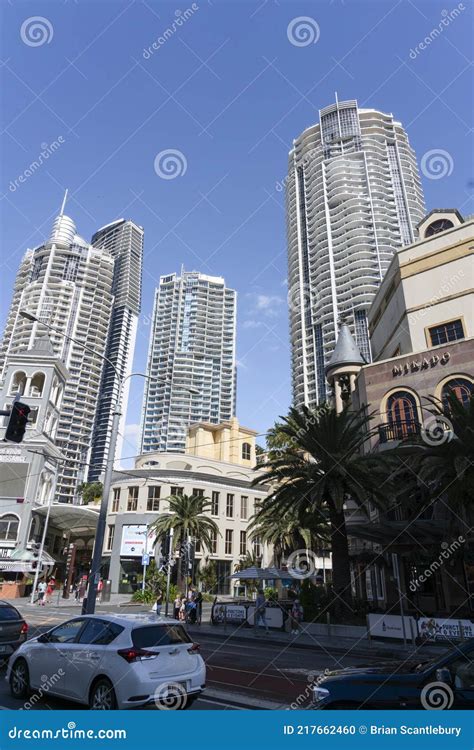 High Rise Apartment Architecture On Gold Coast Editorial Image Image