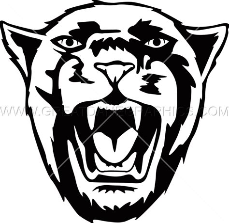 Panther Clipart Line Art Panther Line Art Transparent Free For