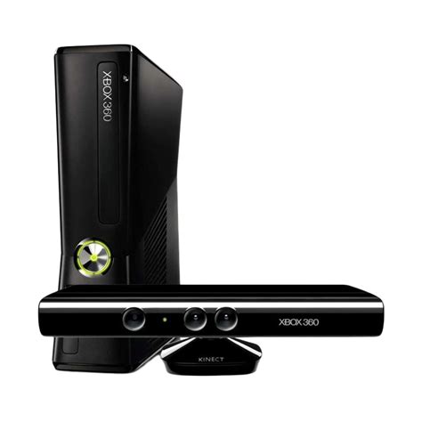 Jual Microsoft Xbox 360 Slim Game Console 4gb Kinect Rgh Black