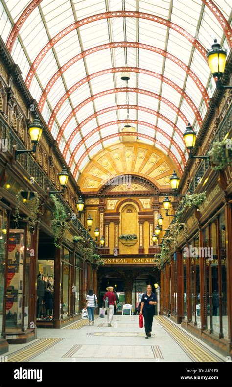 Newcastle Upon Tyne City Centre Tyne And Wear England Central Arcade
