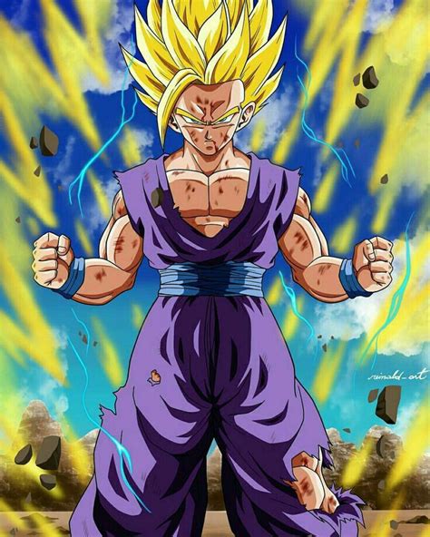 In the anime, future trunks does attain super saiyan 2, but his method wasn't explained in detail. Gohan ssj2 || Dragon Ball Z (With images) | Dragon ball z, Dragon ball, Dragon ball super