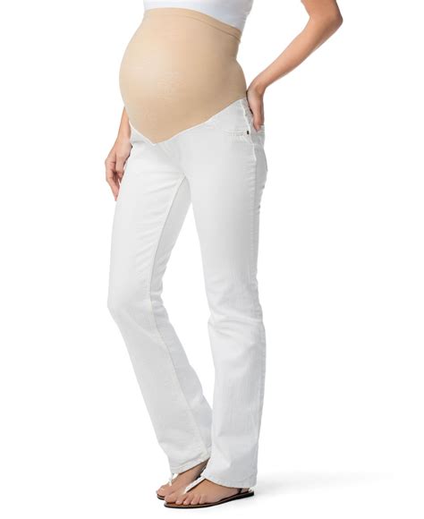 Lyst Jessica Simpson Maternity Bootcut Maternity Jeans In White