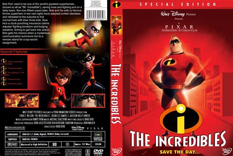 The Incredibles Dvd Cover Box