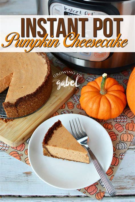 I love the consistency of. Make a mini 6 inch pumpkin cheesecake in your Instant Pot ...