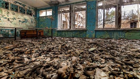 A doll's head left behind at chernobyl. Eerie Remnants of Chernobyl Today (PHOTOS) | The Weather ...
