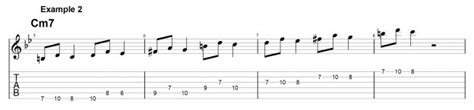 Jazz Guitar Arpeggios Exercises Jens Larsen