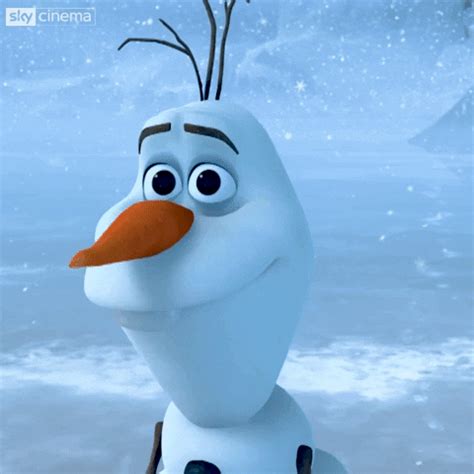 Frozen Olaf Unicorn Gif